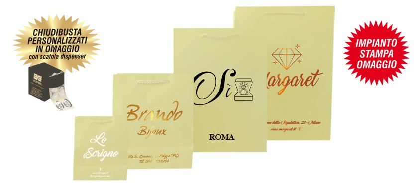 SHOPPER LUSSO PERSONALIZZATE